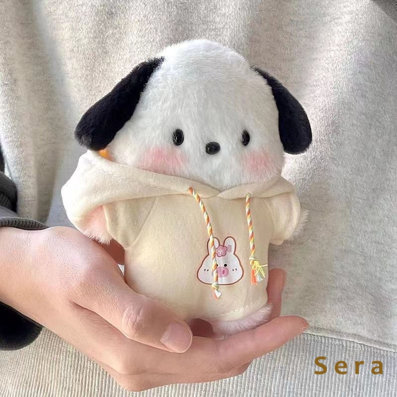 SearBlush On Pacha Anjing Boneka Lucu Genit Sekolahnya Liontin Mewah Kreatif Boneka Hadiah Ulang T00