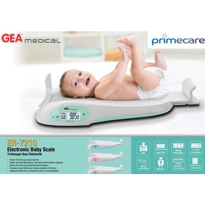 Timbangan Bayi Digital GEA ER-7210 / Timbangan Bayi GEA ER-7210