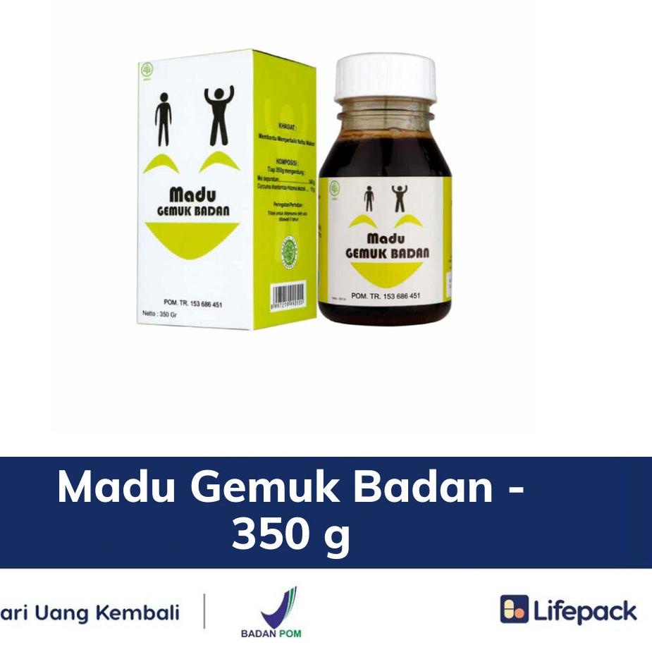 

FIA601 Madu Gemuk Badan - 350 g - LIFEPACK |