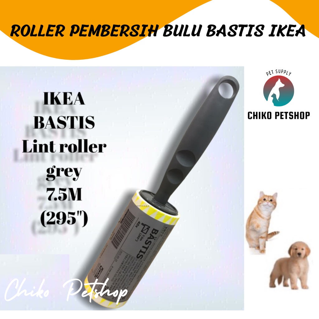 Original BASTIS Roller Pembersih Bulu Kucing Anjing Lint Roller