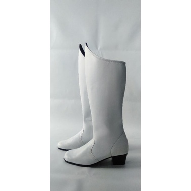 Sepatu mayoret putih / Sepatu boots wanita putih