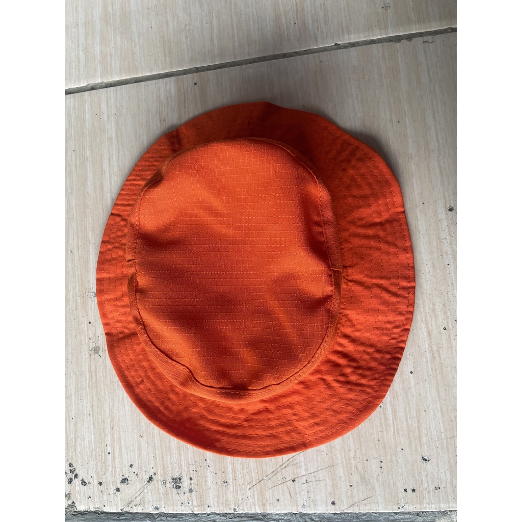 Topi Rimba Orange - Topi Rimba PPSU - Topi Gunung Oren - Bucket Hats