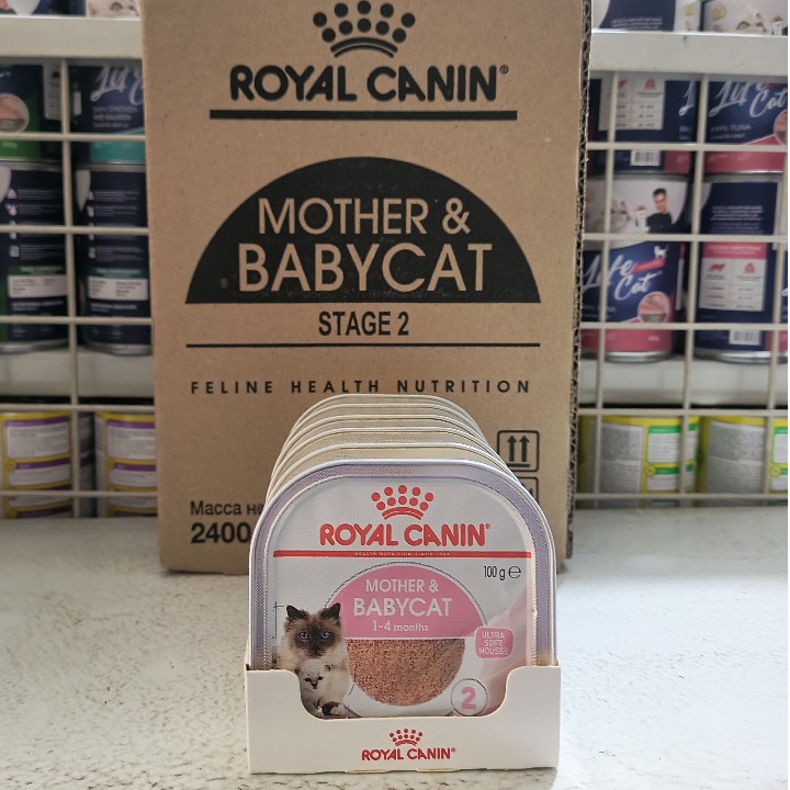 Royal Canin Mother &amp; Baby Cat Wet Food Kemasan 100G