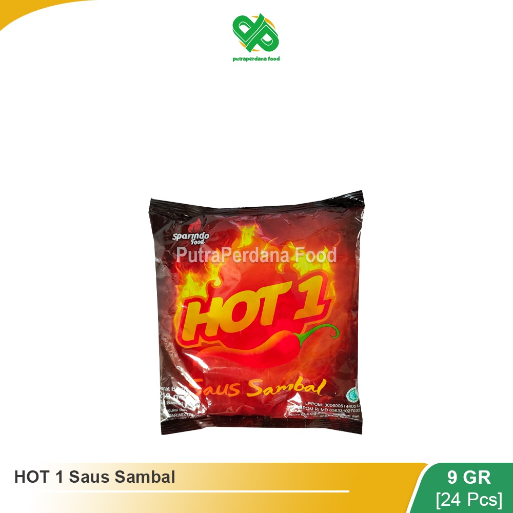 

HOT 1 Saus Sambal 9gr (24 Pcs)