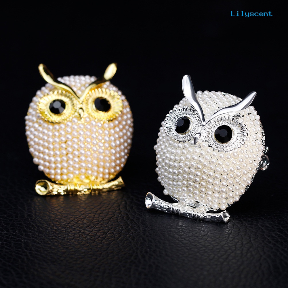 [LS] Hot Lovely Wanita Owl Hewan Bros Pin Pernikahan Pengantin Bros Perhiasan Hadiah Xmas