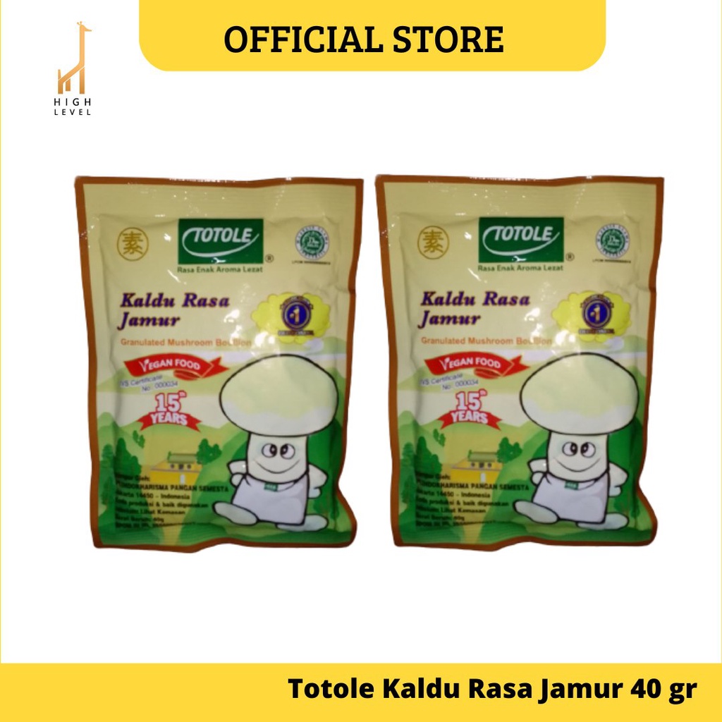 

Totole Kaldu Rasa Jamur Vegan Food 40 gr