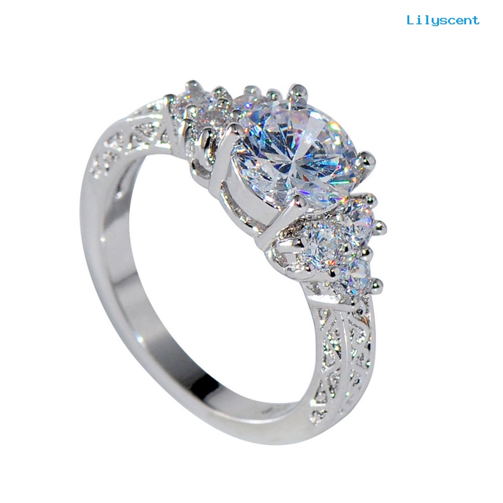 [LS] Woman Ring Cincin Kawin Cupronickel Mengkilap Tahan Luntur Untuk Pernikahan