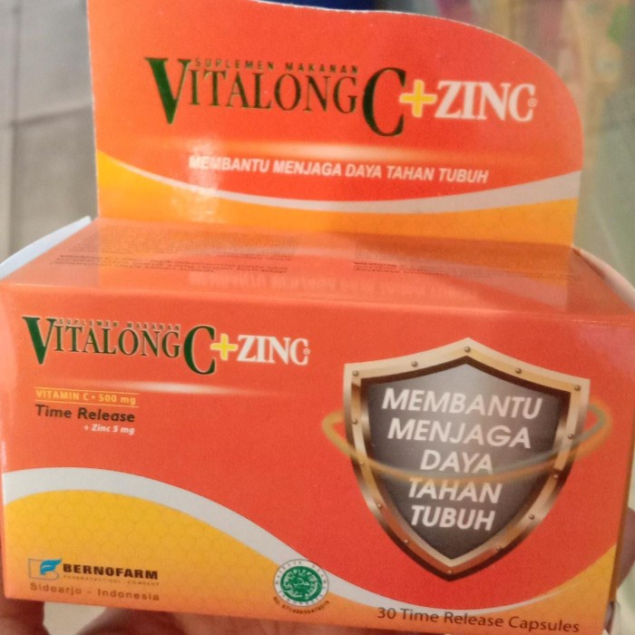Vitalong C Zinc 30 | Vitalong C + Zinc