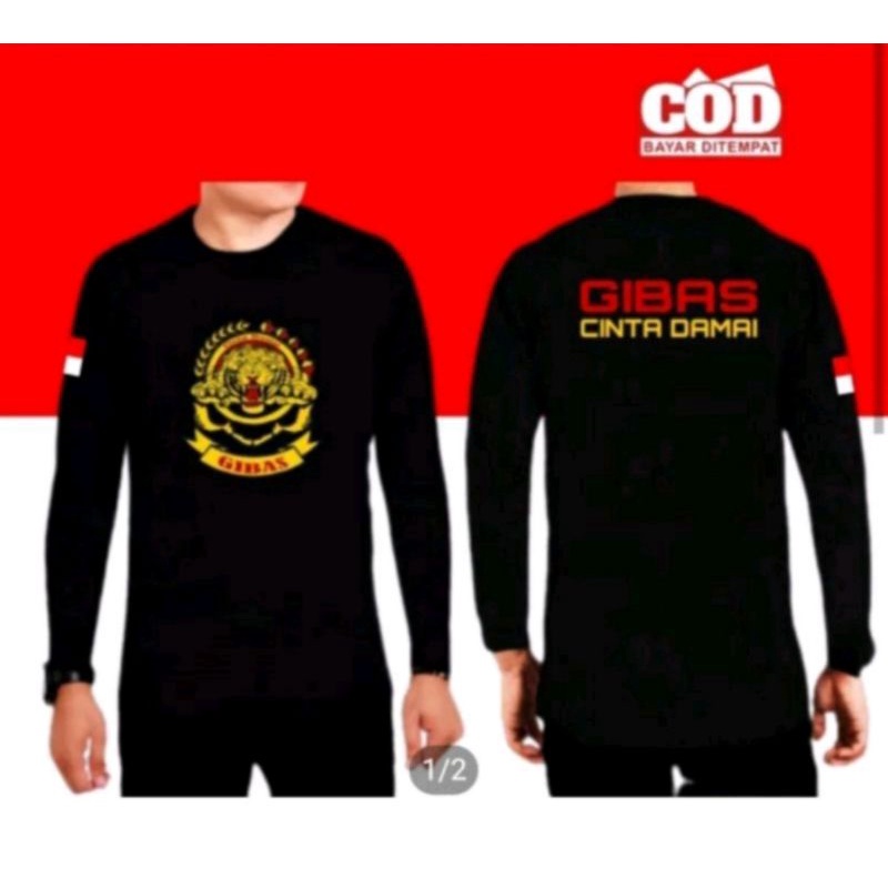 kaos gibas//kaos ormas gibas//kaos gibas cinta damai//atribut gibas//baju gibas