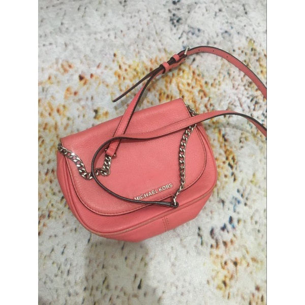 AUTHENTIC 100% PRELOVED MICHAEL KORS MK SLING BAG PINK