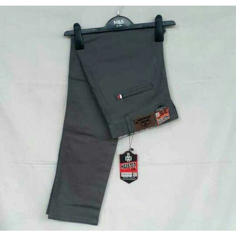 Celana Panjang Pria Chino Big Size Super Jumbo Bahan Chino