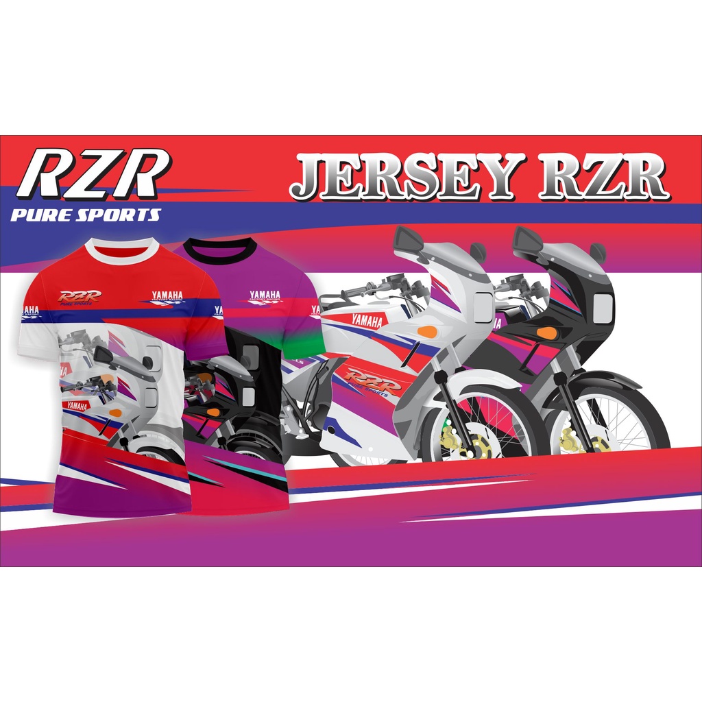 JERSEY FULLPRINT CUSTOM YAMAHA RZR 135 TAHUN 1996