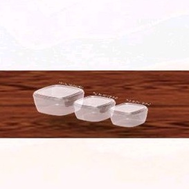 SQ 300ml 400ml 700ml Toples Square Dessert Box Salad Box Toples Nastar