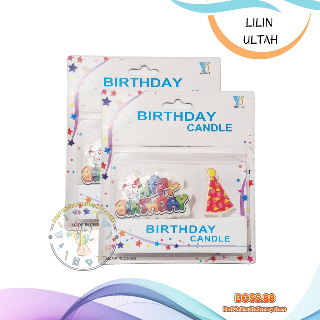 

BIRTHDAY CANDLE / LILIN ULTAH C1011-1014