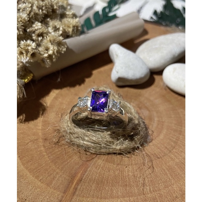 Cincin Perak Asli Wanita terbaru perhiasan perak/cincin perak asli kotak