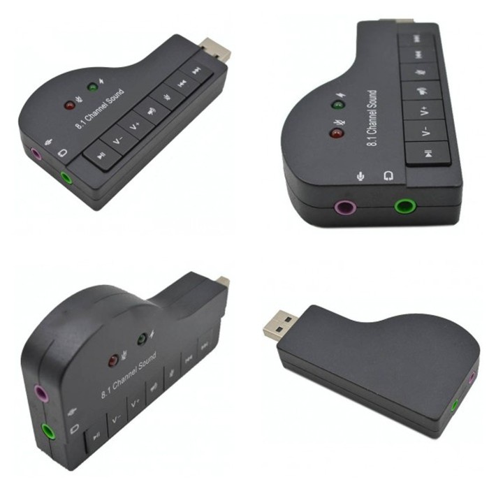 Port Converter 3.5Mm Port Audio Jack To Usb Laptop Pc Acc Mic Microphone