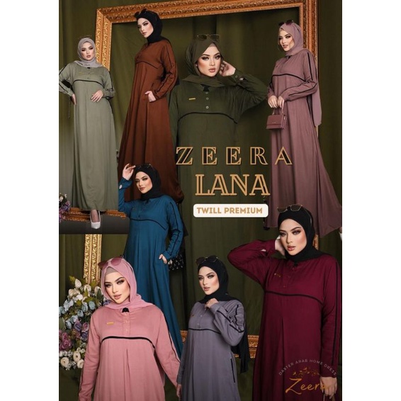 Dress ORI Rayon Twill Premium by Zeera