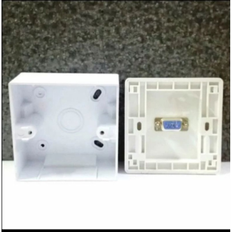Face Plate VGA+OUTBOW /Outlet Vga+Outbow/Face Plate