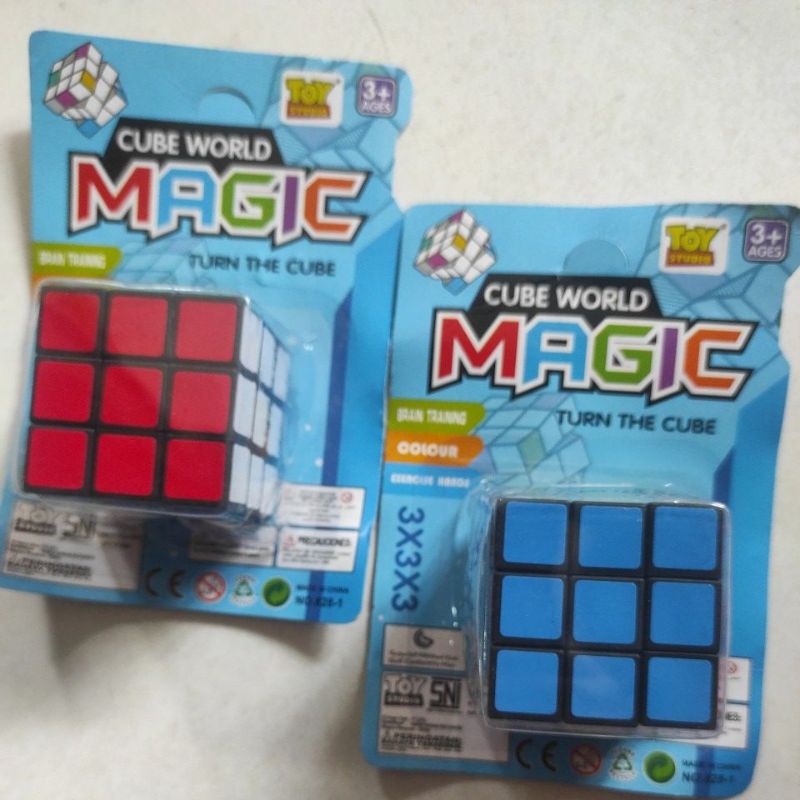 Kubus Rubik Cube Mainan Edukasi Anak  3X3