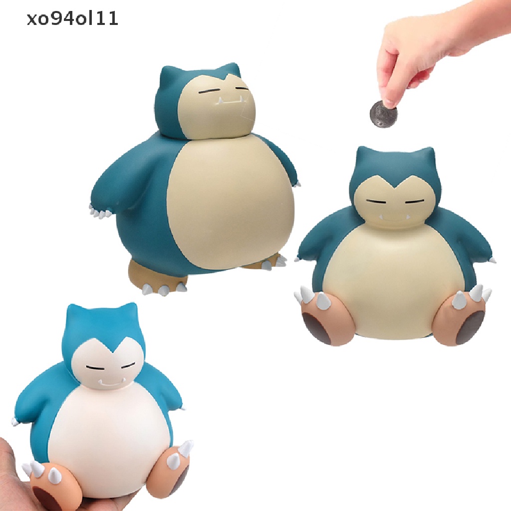 Xo Kotak Uang Pokemon Snorlax 2pose Figure Standing Sitg Celengan Tabungan Pot OL