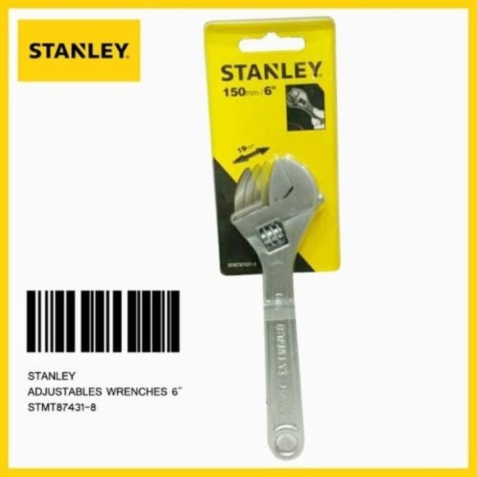 Kunci Kunci Inggris 6 Inch Stanley Adjustable Wrench Stmt87431-8
