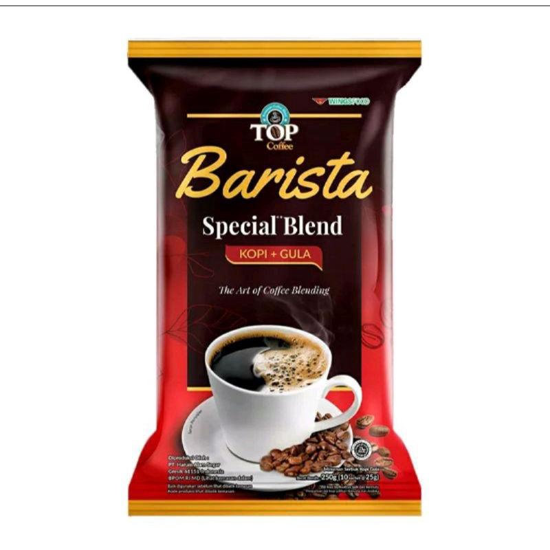 

4 pack 36 pcs TOP KOPI BARISTA SPECIAL BRAND 9 X 25 gram - GJ87