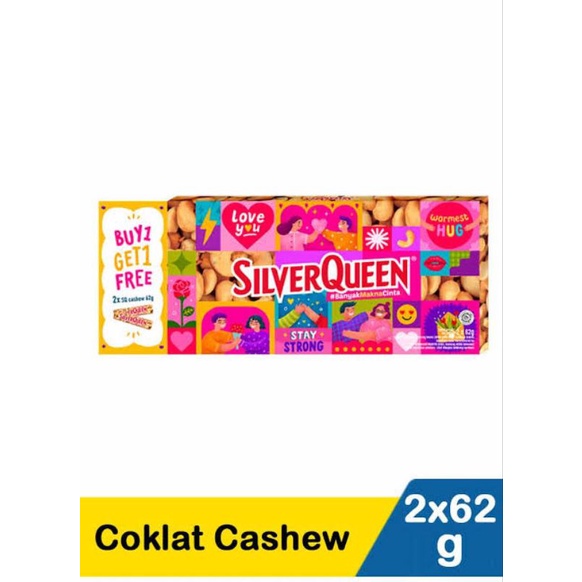

SilverQueen Cashew Paket Beli 1 Gratis 1