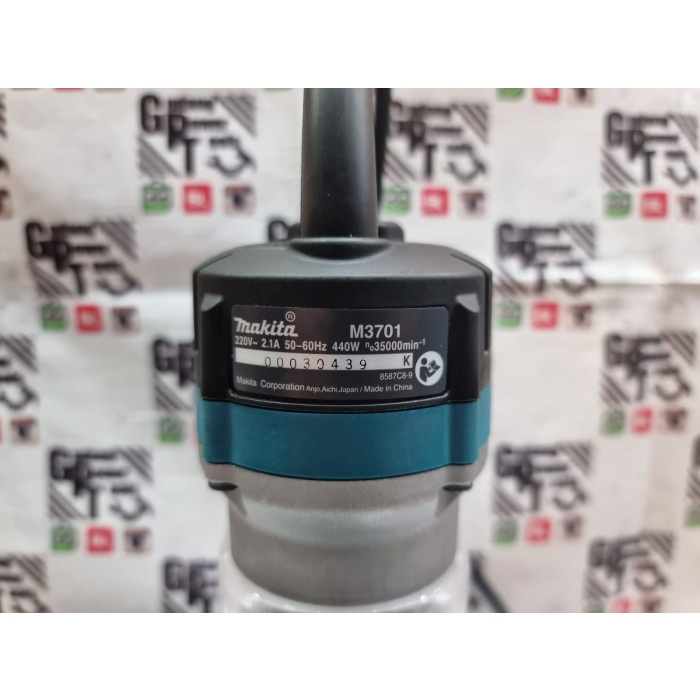 Mesin Profil Router Trimmer Kayu 6Mm Maktec Mt 370 Mt370 #Original