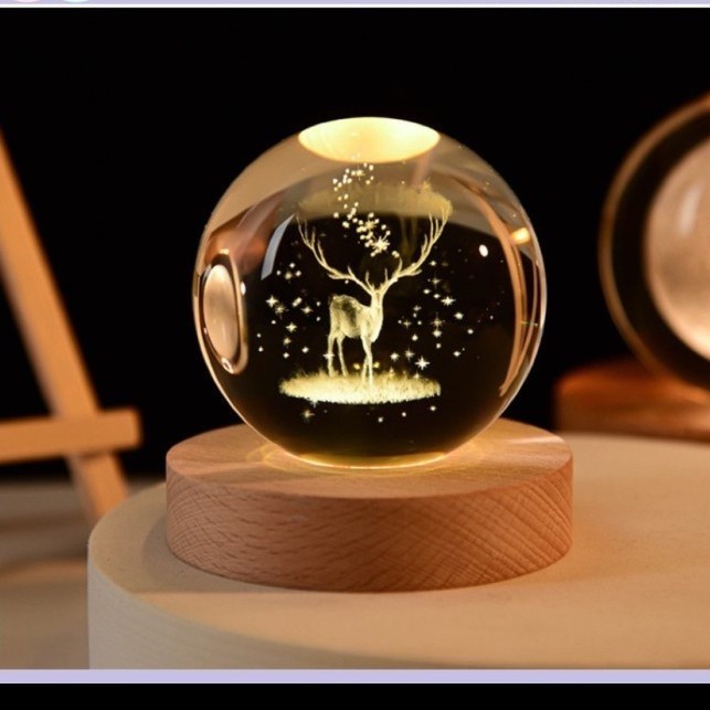 barokahgamis THE AMAZE NIGHT LAMP / LAMPU CRYSTAL UNIK KEREN