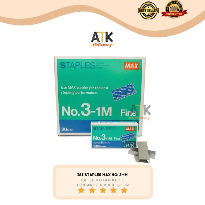 

Isi Staples Besar Max No: 3 atk