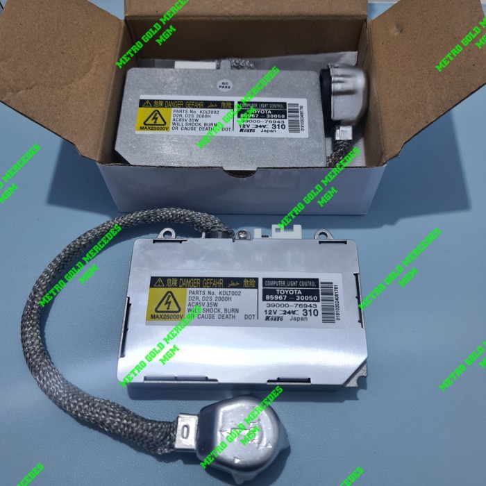 Ballast HID D2S D2R Toyota Harrier Alphard Ist Ballast Lampu D2S D2R