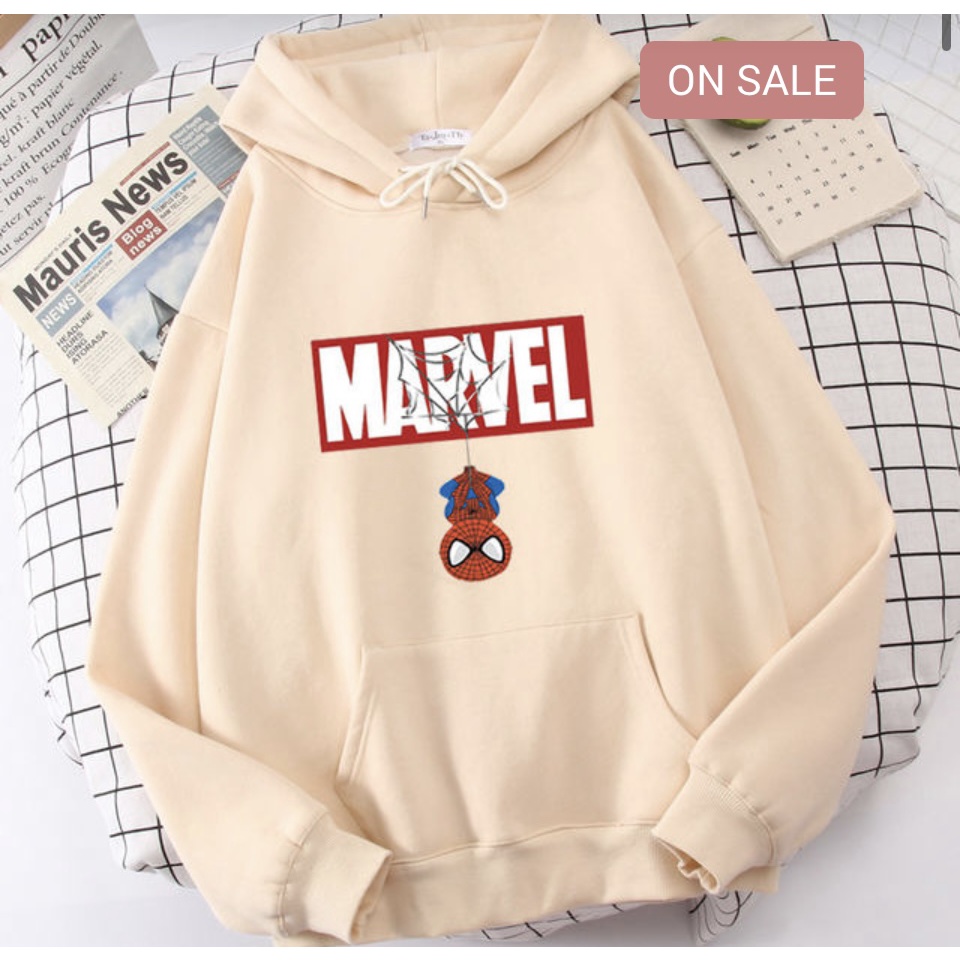 Jumper Hoodie Anak  MARVEL SPIDERMAN II Jaket Hoodie Anak Viral II Sweater Hoodie Kids Sz M - XL ( Laki Laki &amp; Peremepuan )