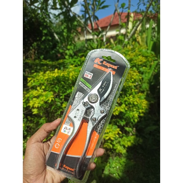 gunting bonsai stainless steel antikarat tajam berkualitas