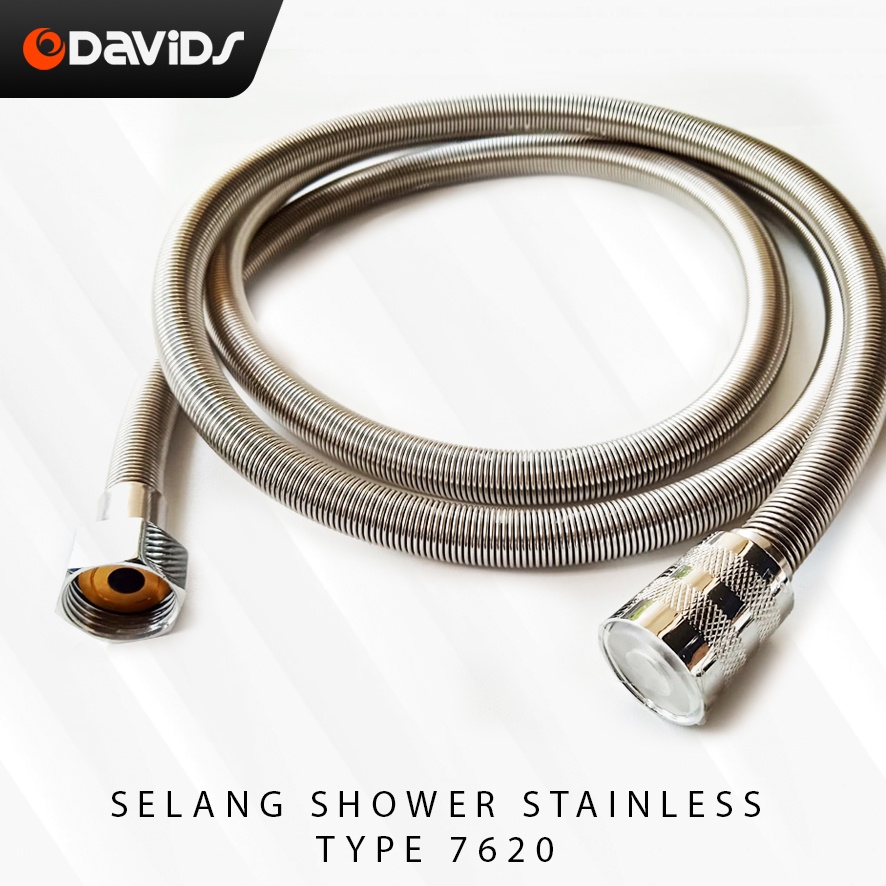 Selang Shower Fleksibel Sower Stainless Stenlis 150cm 1,5 meter