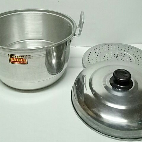 Panci Langseng Kukus / Dandang / Steamer 45cm Global Eagle