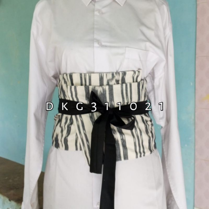 [Ready Stok] Obi Belt Tenun Troso, Ikat Pinggang Tenun Troso Asli