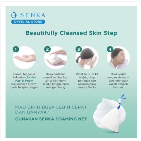 [BPOM] Senka Perfect Whip Acne Care (Clearance Short ED)