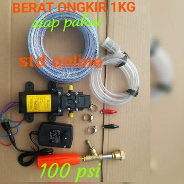 [XR.17Ja23ᴳ] Promo ongkir 1kg  Steam cuci motor 100 psi alat cuci AC rumah cuci mobil doorsmears sia