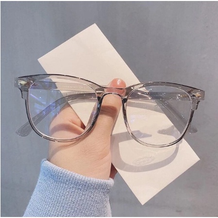 PROMO - Kacamata Pria/Wanita-Fashion-Anti Radiasi-Lensa Transparan-Sunglasses-Import