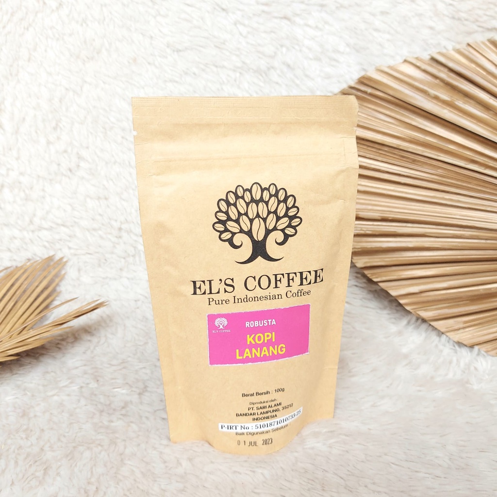 

Coffee Lampung Robusta Els Coffee Special Caculs Snack 100 Gram