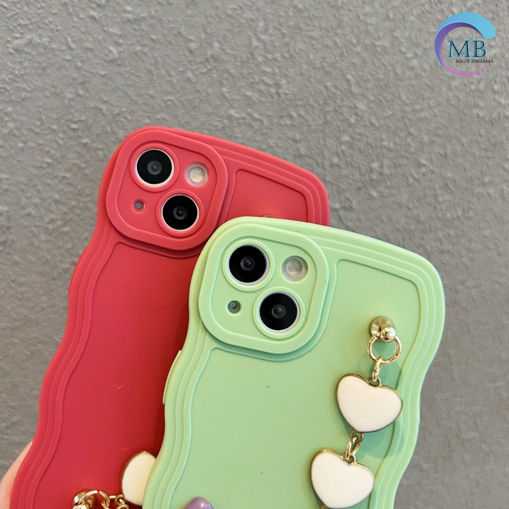 GC05 SOFTCASE GELOMBANG RANTAI LOVE FOR OPPO F1S A59 F5 F7 A5 A9 2020 A52 A92 A53 A33 2020 A54 A55 A57 2022 A77S A74 A95 A76 A36 A96 RENO 4F 5 5F 6 7 8 7Z 8Z MB4296