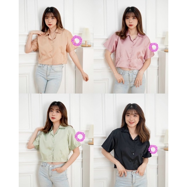GFS YOUWOL SATEEN SHIRT