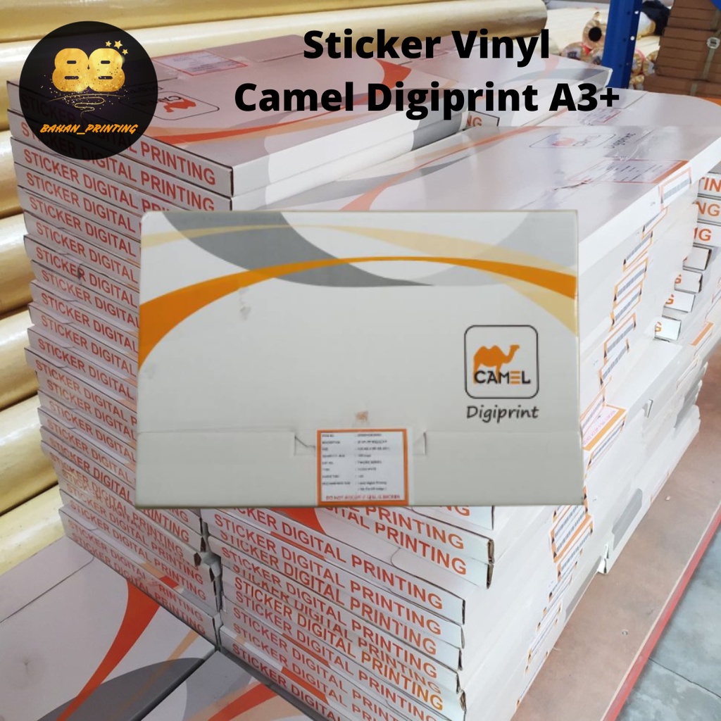 Kertas Stiker Vinyl A3+ Waterproof Stiker Digital Printing