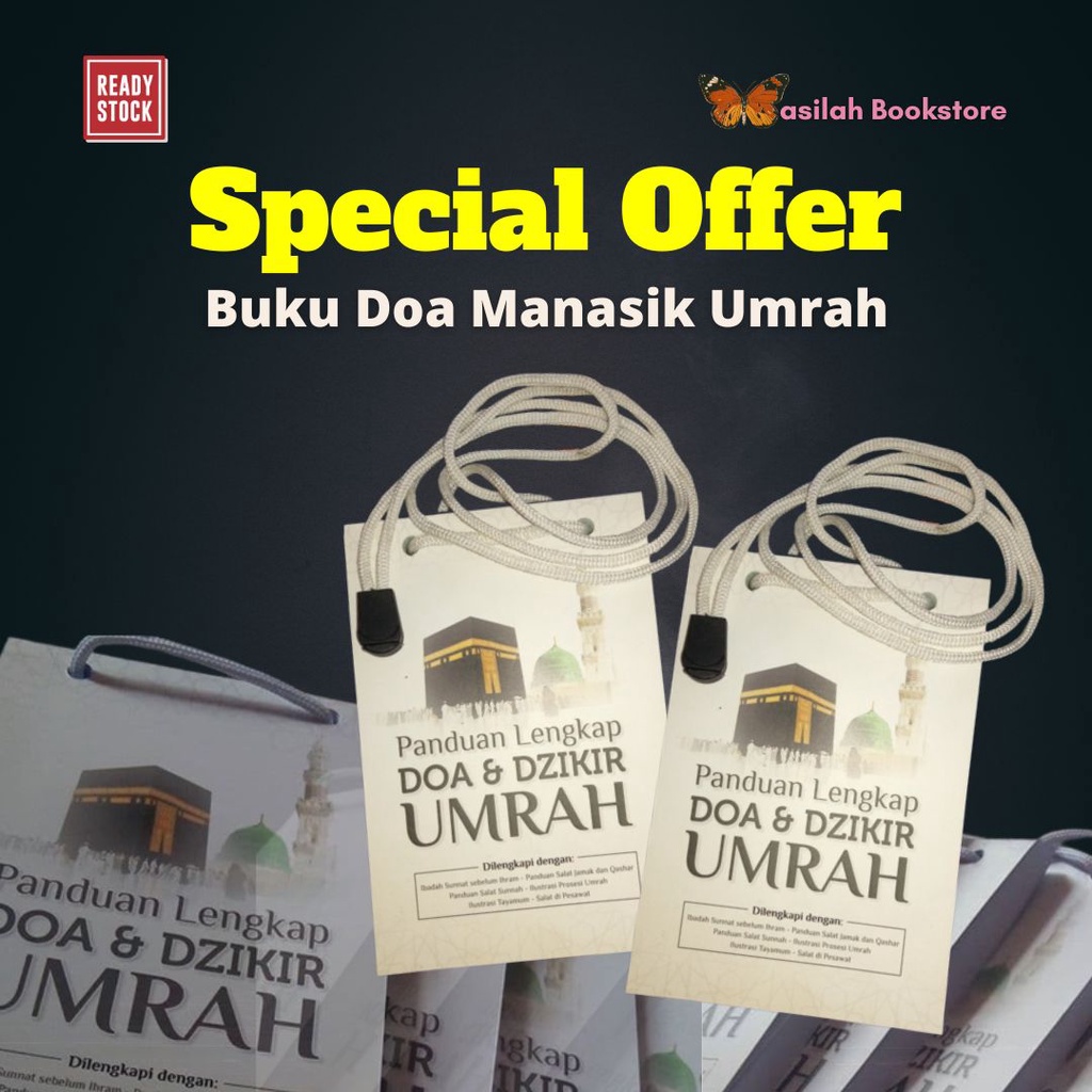 Buku Doa Manasik Panduan Doa & Dzikir Manasik Umrah | Buku Panduan Doa Umrah | Buku Khusus Umrah | B