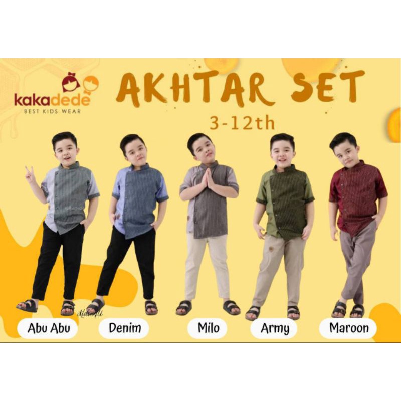 Kurta Akhtar Set Kakadede