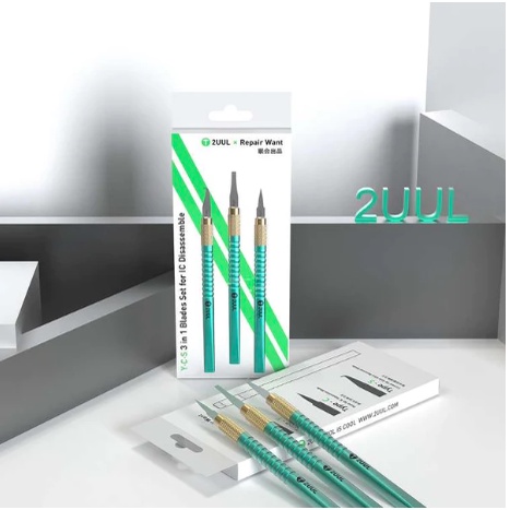 2UUL Repair Want DA12 YCS 3 in 1 Blades Set for IC Disassemble