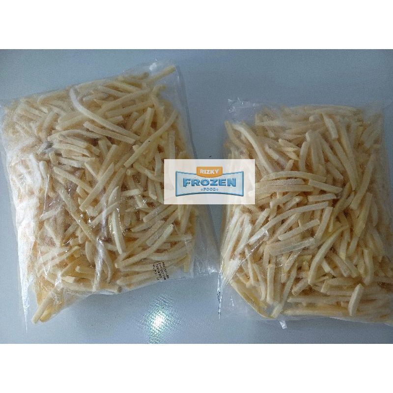 

Kentang Shoestring 2,5kg | Crinkle Cut 2,5kg