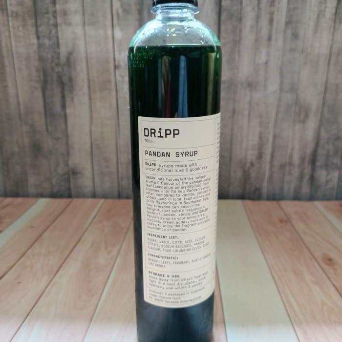 

DRIPP PANDAN SYRUP
