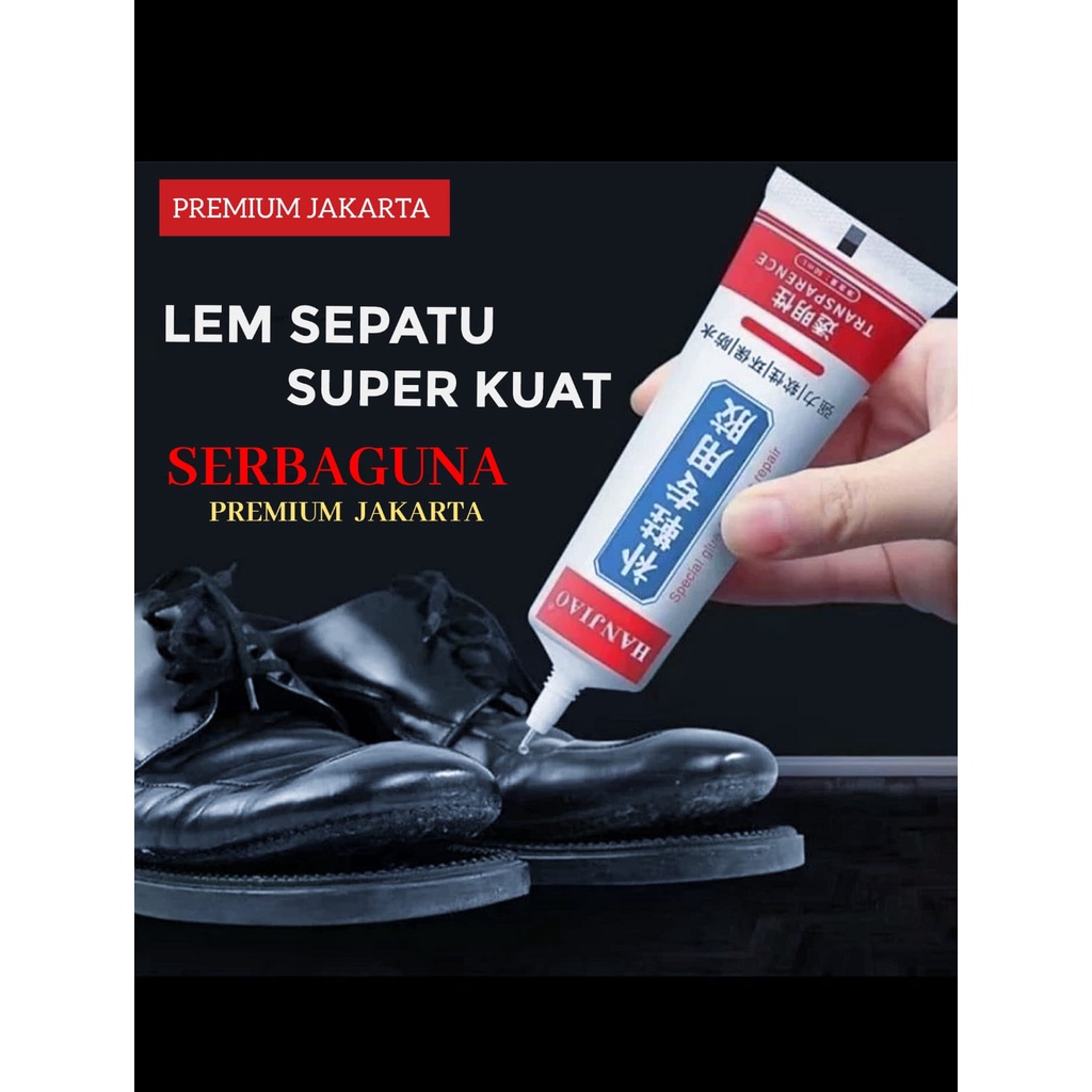 Lem Sepatu Super Kuat - Lem Perekat Sepatu Cairan Penambal Sol Sepatu Sendal Heels / Lem Perbaikan Serbaguna Tahan Air