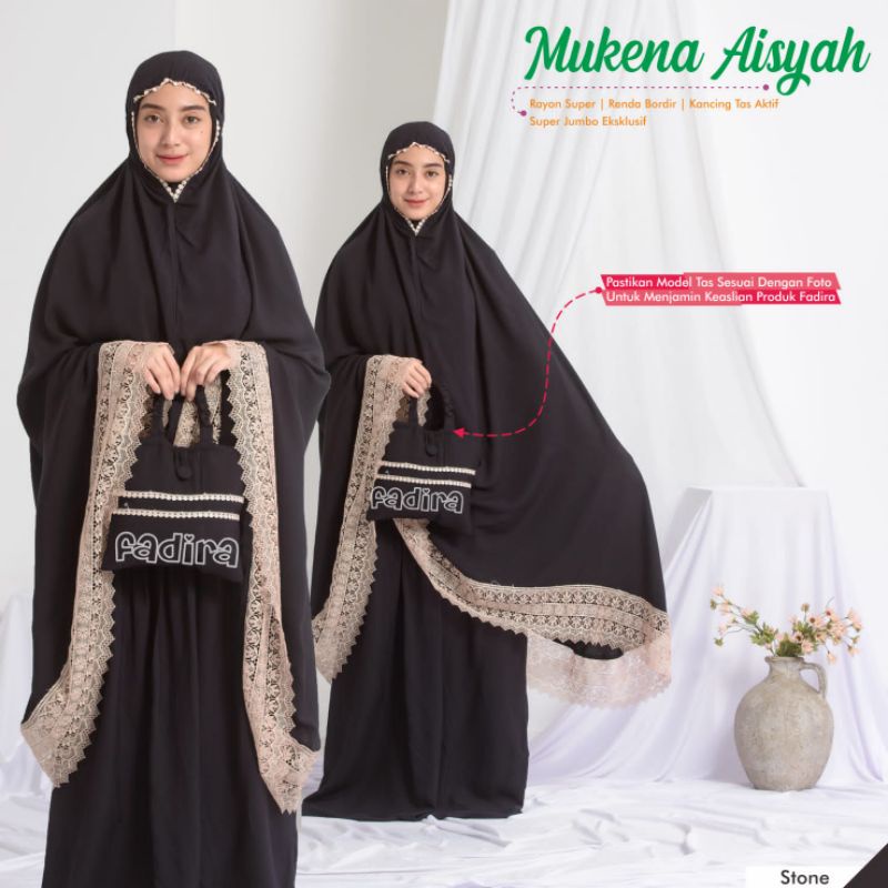 Mukena Aisyah Renda. Mukena Renda premium. Mukena dewasa adem banyak pilihan warna.